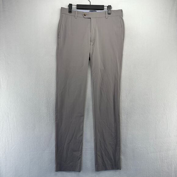 Peter Millar Pants Men's 32x34 Crown Crafted Men's Stealth Performance Trouser - Picture 1 of 10